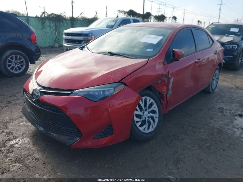 2017 Toyota Corolla Le VIN: 5YFBURHE0HP589442 Lot: 43972227