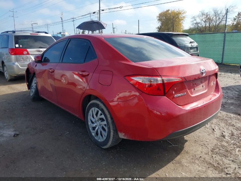 2017 Toyota Corolla Le VIN: 5YFBURHE0HP589442 Lot: 43972227