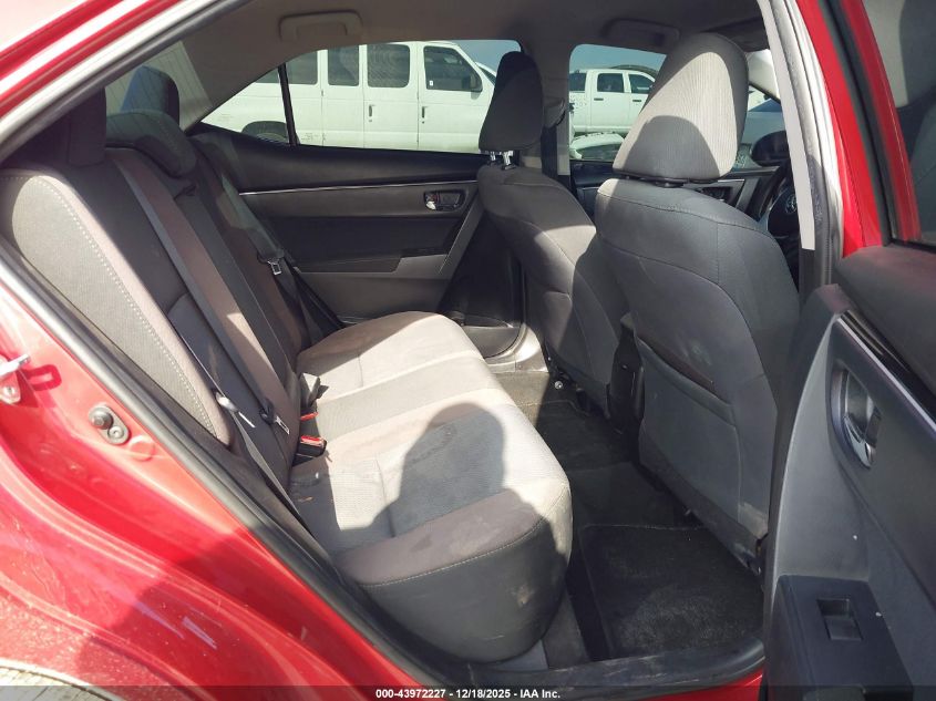 2017 Toyota Corolla Le VIN: 5YFBURHE0HP589442 Lot: 43972227