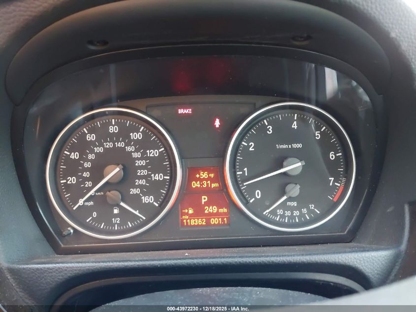 2011 BMW 328I xDrive VIN: WBAPK5G58BNN30422 Lot: 43972230