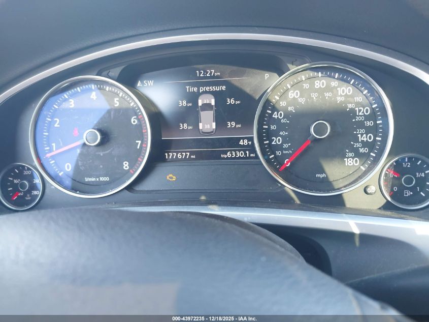 2014 Volkswagen Touareg 3.6L Lux VIN: WVGEF9BP4ED008178 Lot: 43972235