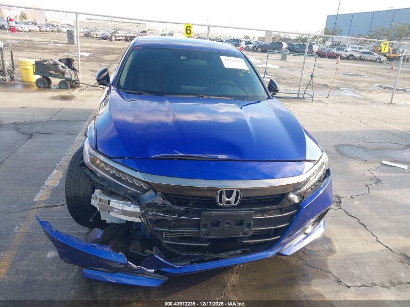 2022 Honda Accord Sport VIN: 1HGCV1F38NA036253 Lot: 43972239