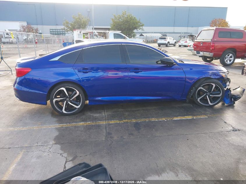 2022 Honda Accord Sport VIN: 1HGCV1F38NA036253 Lot: 43972239