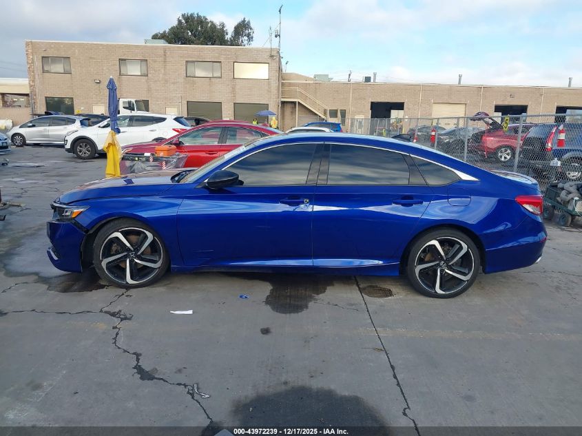 2022 Honda Accord Sport VIN: 1HGCV1F38NA036253 Lot: 43972239