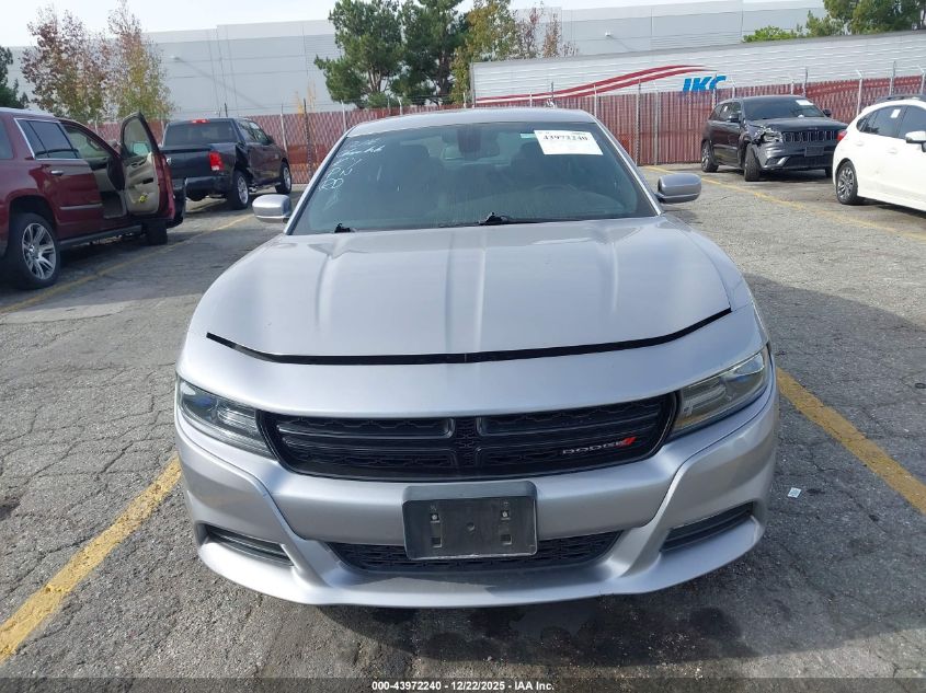 2018 Dodge Charger Sxt Plus Rwd VIN: 2C3CDXHG5JH173395 Lot: 43972240