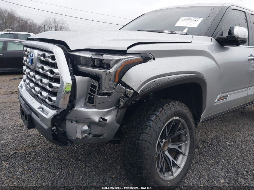 2024 Toyota Tundra Hybrid 1794 Edition 4Wd VIN: 5TFMC5DB9RX054659 Lot: 43972245