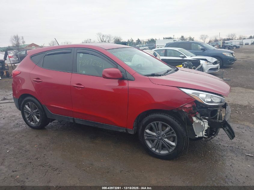 2015 Hyundai Tucson VIN: KMHJTCAF2FU090331 Lot: 43972261