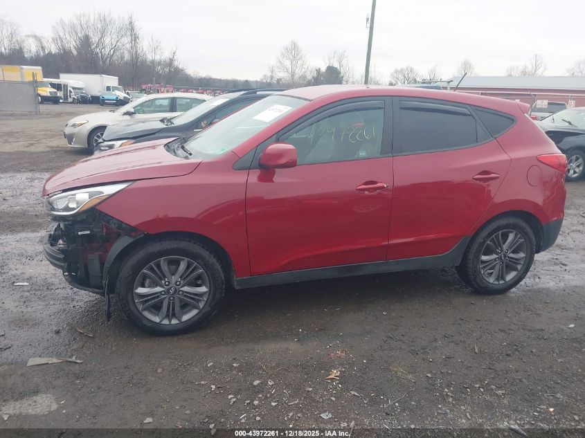 2015 Hyundai Tucson VIN: KMHJTCAF2FU090331 Lot: 43972261