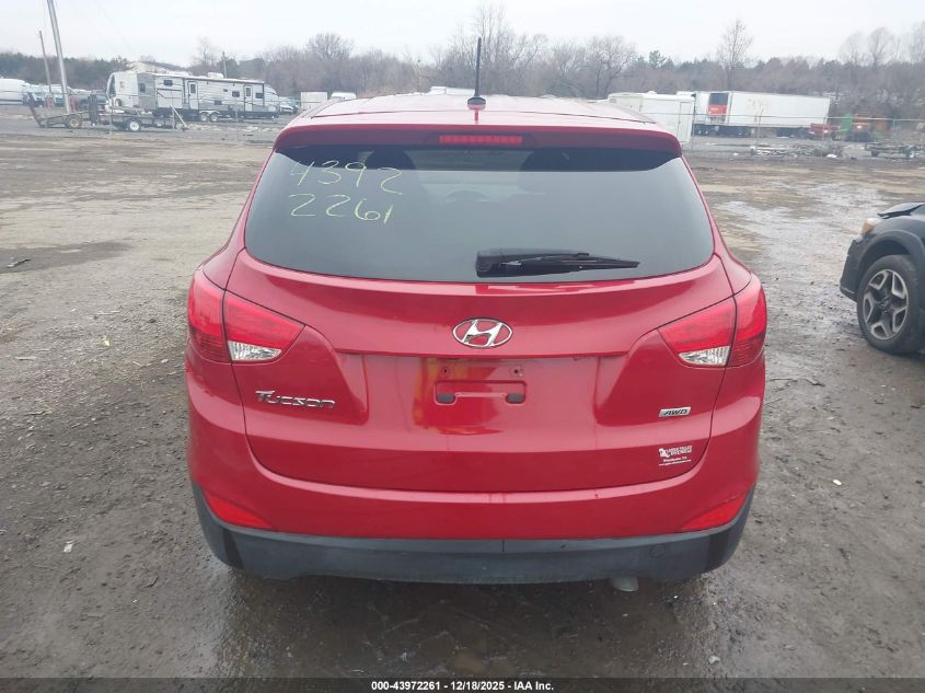 2015 Hyundai Tucson VIN: KMHJTCAF2FU090331 Lot: 43972261