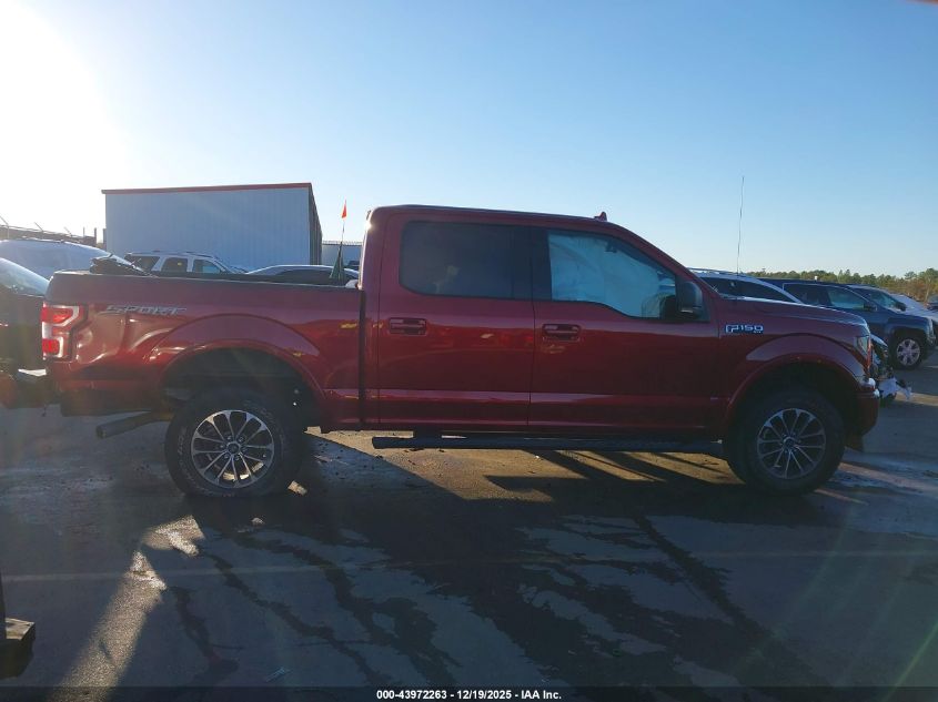 2018 Ford F-150 Xlt VIN: 1FTEW1CP8JFE56054 Lot: 43972263