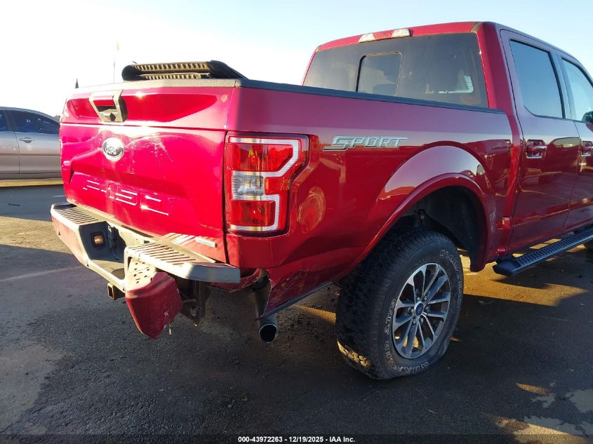 2018 Ford F-150 Xlt VIN: 1FTEW1CP8JFE56054 Lot: 43972263