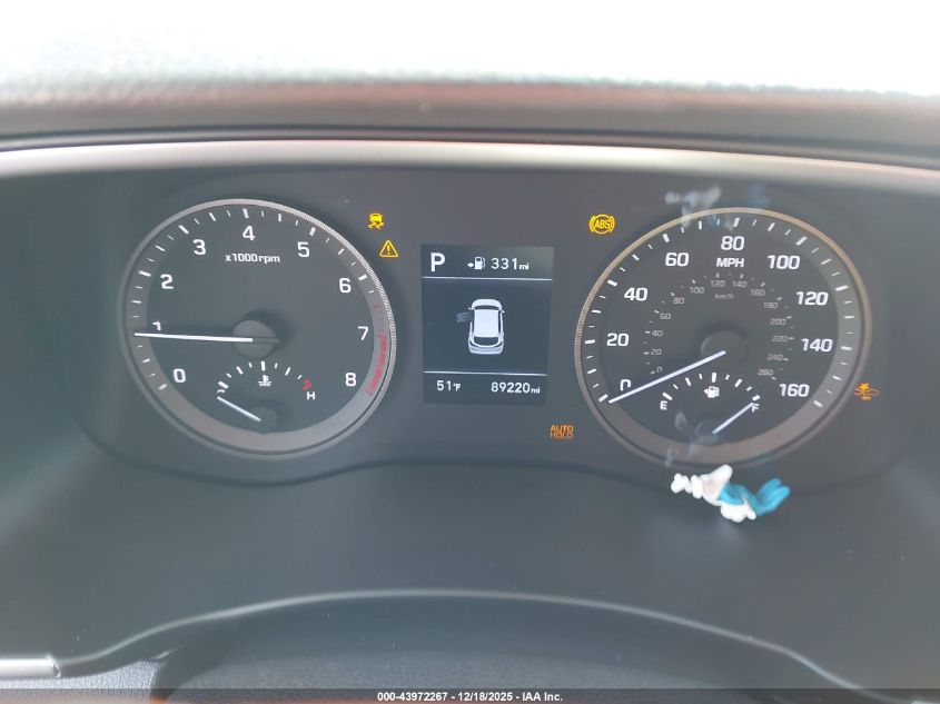 2019 Hyundai Tucson Se VIN: KM8J23A42KU957285 Lot: 43972267