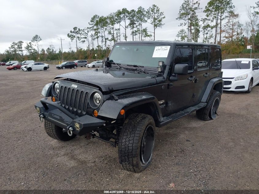 2014 Jeep Wrangler Unlimited Sahara VIN: 1C4BJWEG4EL317946 Lot: 43972269