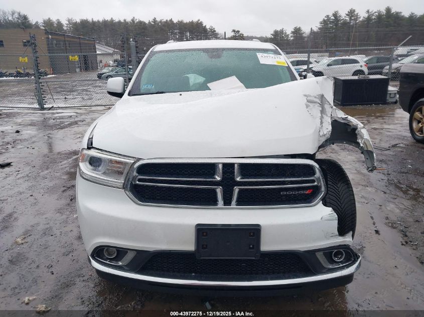 2018 Dodge Durango Sxt Awd VIN: 1C4RDJAG3JC184301 Lot: 43972275
