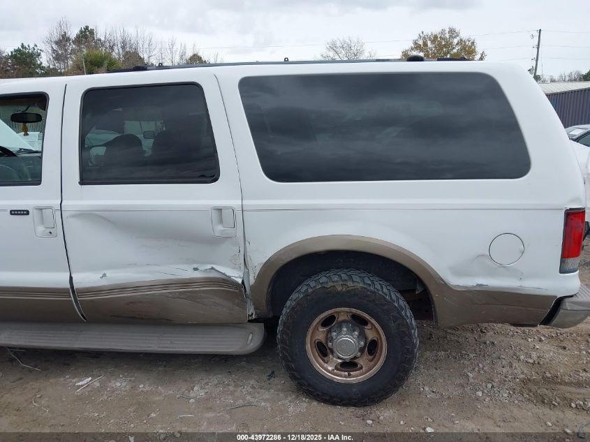 2001 Ford Excursion Limited VIN: 1FMNU42S01ED57324 Lot: 43972286