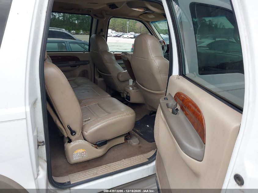 2001 Ford Excursion Limited VIN: 1FMNU42S01ED57324 Lot: 43972286