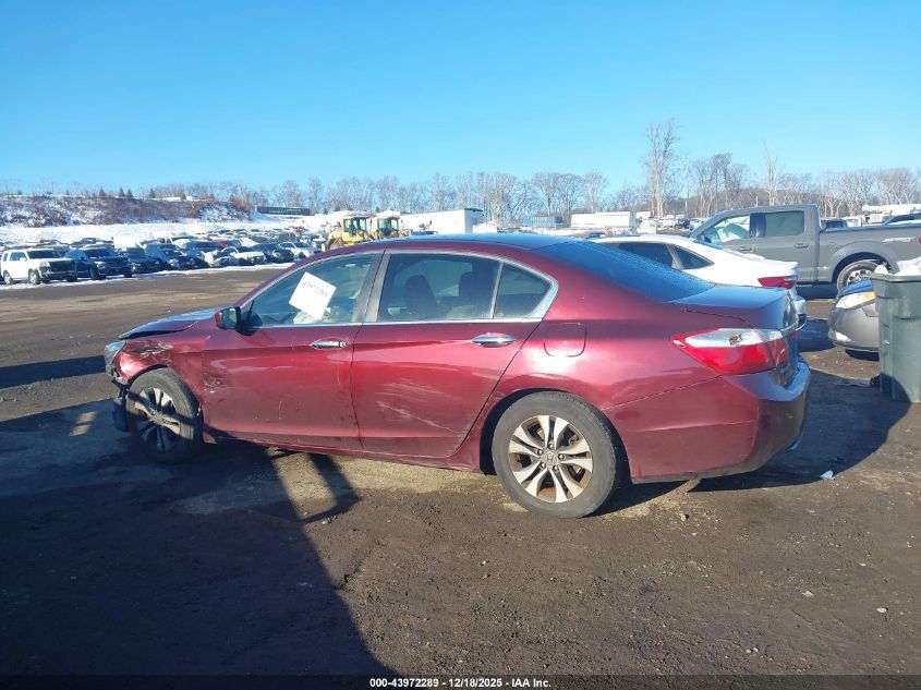 2015 Honda Accord Lx VIN: 1HGCR2F31FA241425 Lot: 43972289