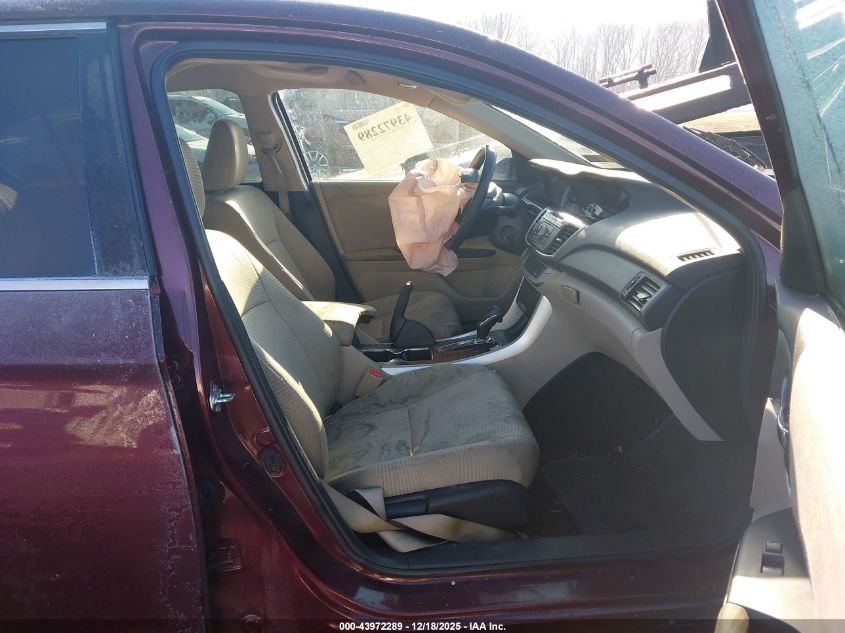 2015 Honda Accord Lx VIN: 1HGCR2F31FA241425 Lot: 43972289