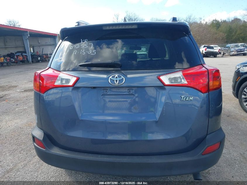 2014 Toyota Rav4 Le VIN: JTMBFREV0ED072557 Lot: 43972290