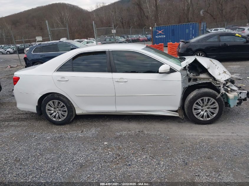 2012 Toyota Camry Le VIN: 4T1BF1FKXCU184975 Lot: 43972301