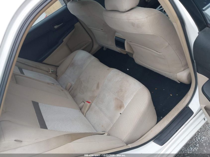 2012 Toyota Camry Le VIN: 4T1BF1FKXCU184975 Lot: 43972301