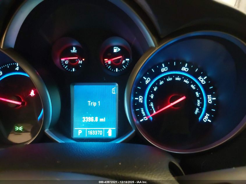 2011 Chevrolet Cruze 1Lt VIN: 1G1PF5S99B7301536 Lot: 43972321