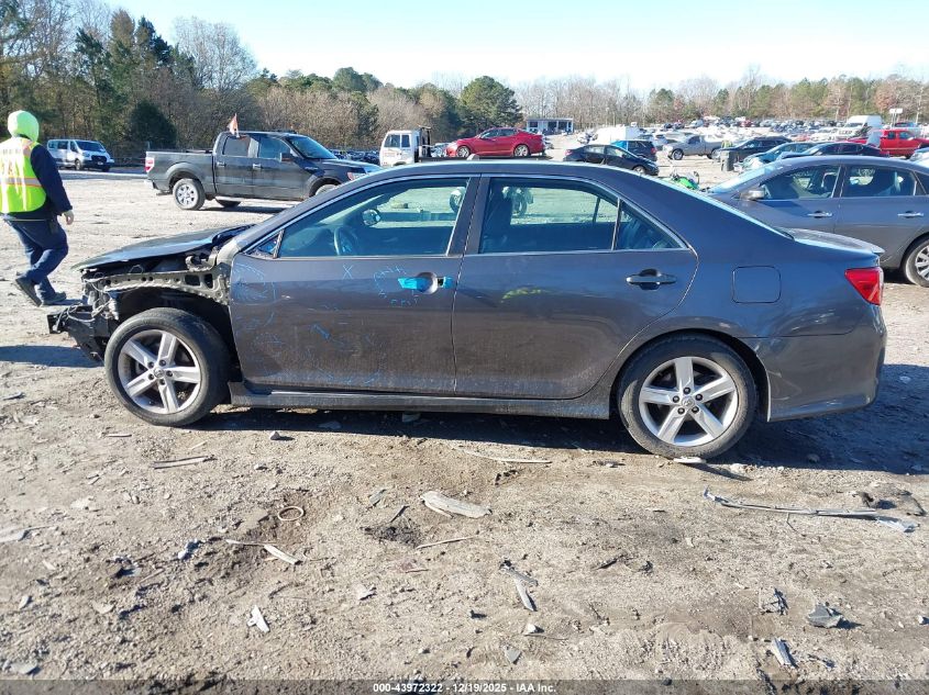 2014 Toyota Camry Se VIN: 4T1BF1FK6EU328105 Lot: 43972322