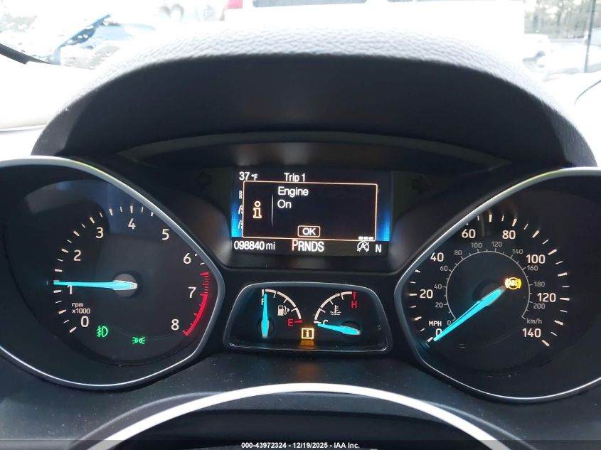 2017 Ford Escape Se VIN: 1FMCU9G99HUC51951 Lot: 43972324