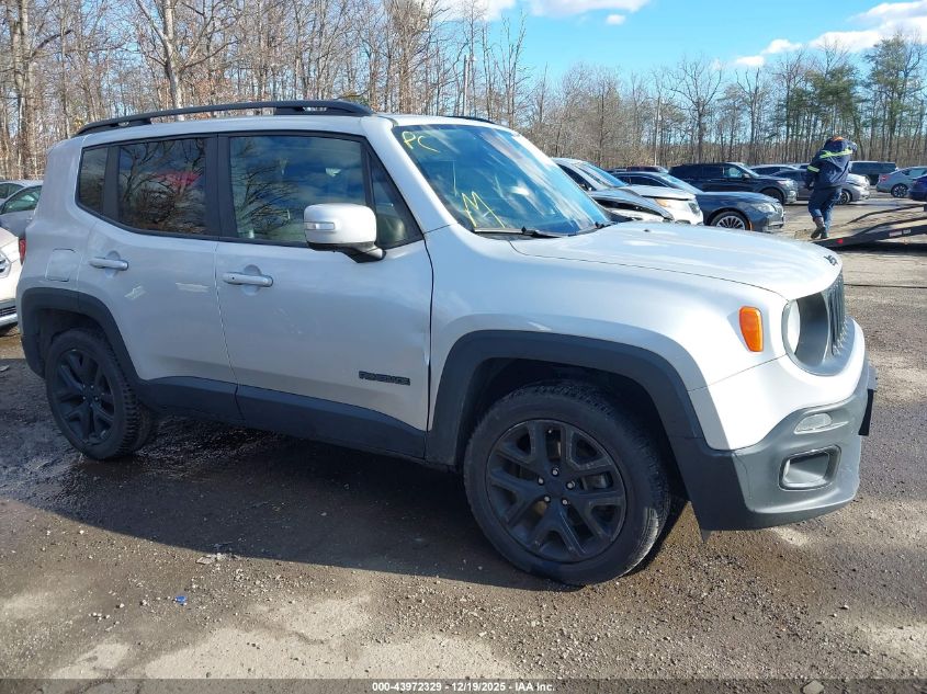 2017 Jeep Renegade Altitude 4X4 VIN: ZACCJBBB5HPF35884 Lot: 43972329