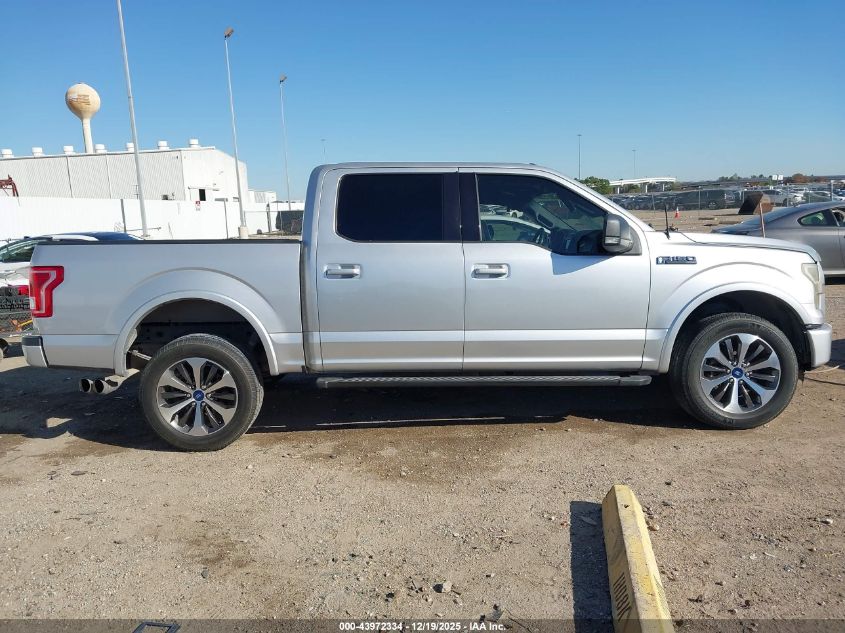 2016 Ford F-150 Xlt VIN: 1FTEW1CF4GKD61837 Lot: 43972334