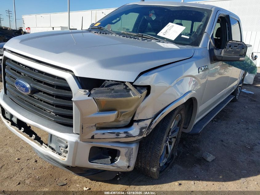 2016 Ford F-150 Xlt VIN: 1FTEW1CF4GKD61837 Lot: 43972334