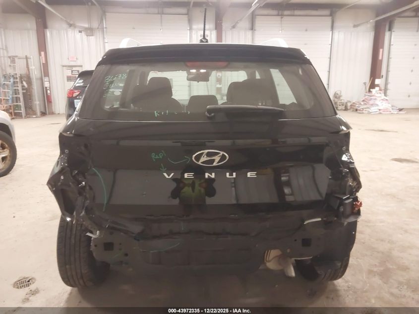 2024 Hyundai Venue Sel VIN: KMHRC8A35RU307168 Lot: 43972335