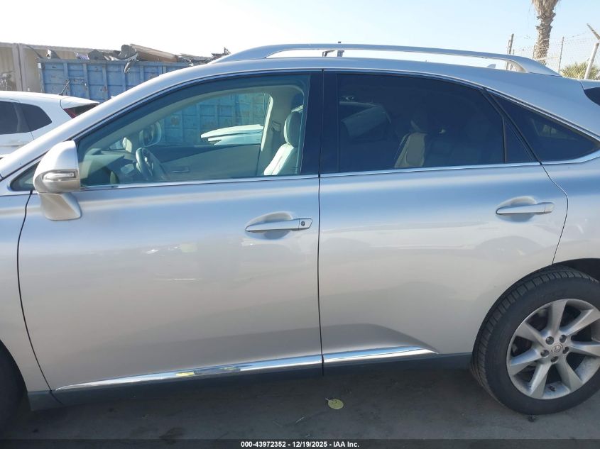 2012 Lexus Rx 350 VIN: 2T2ZK1BA8CC076651 Lot: 43972352