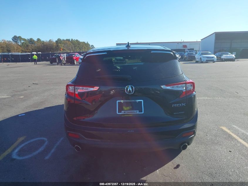 2020 Acura Rdx Advance Package VIN: 5J8TC2H77LL038007 Lot: 43972357
