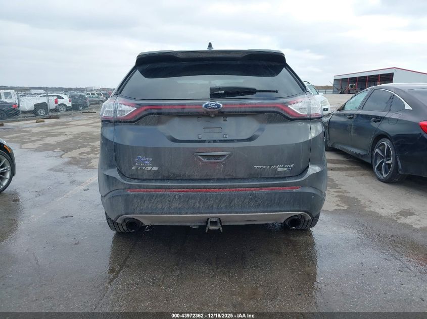 2016 Ford Edge Titanium VIN: 2FMPK4K90GBB77227 Lot: 43972362
