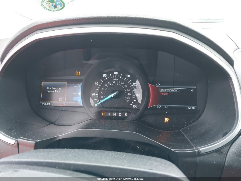 2016 Ford Edge Titanium VIN: 2FMPK4K90GBB77227 Lot: 43972362