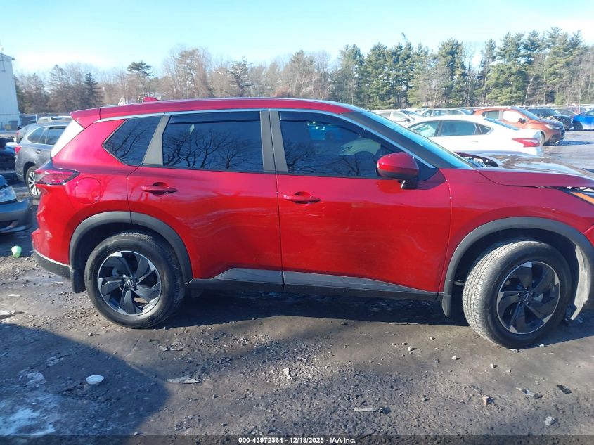 2025 Nissan Rogue Sv Intelligent Awd VIN: 5N1BT3BB4SC870475 Lot: 43972364