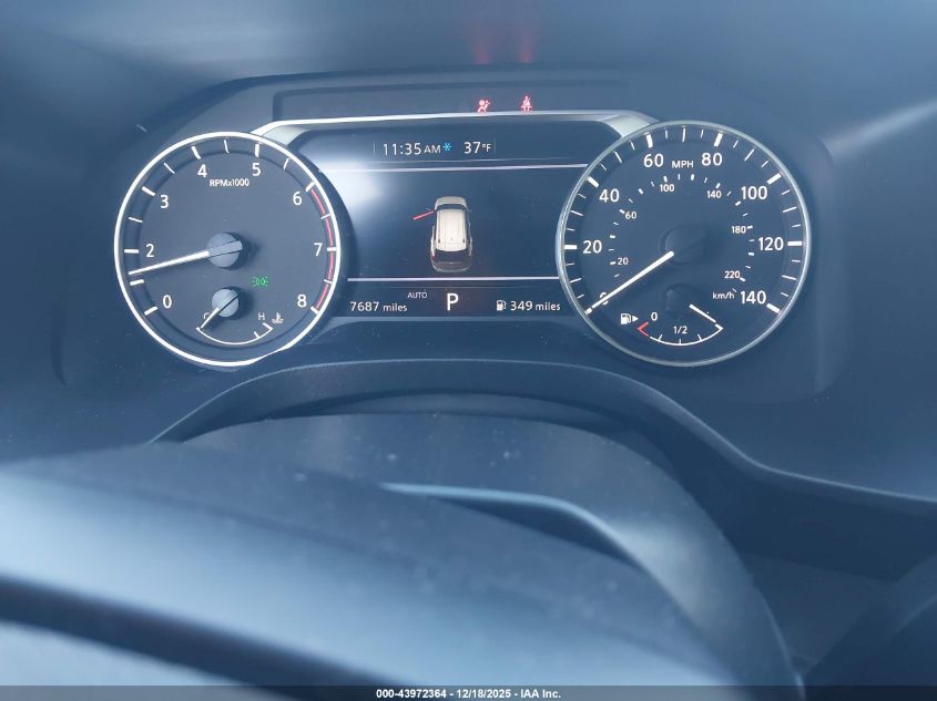 2025 Nissan Rogue Sv Intelligent Awd VIN: 5N1BT3BB4SC870475 Lot: 43972364