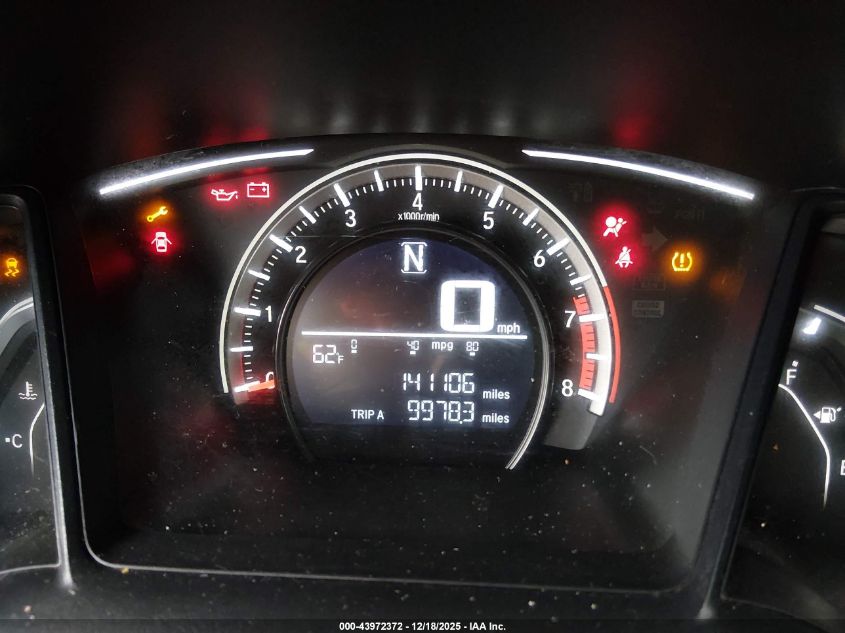 2017 Honda Civic Lx VIN: 2HGFC2F58HH561829 Lot: 43972372