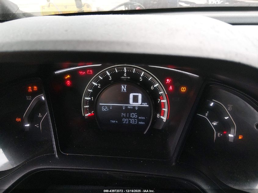 2017 Honda Civic Lx VIN: 2HGFC2F58HH561829 Lot: 43972372