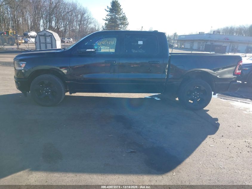 2019 Ram 1500 Big Horn/Lone Star 4X4 5'7 Box VIN: 1C6SRFFTXKN691618 Lot: 43972373