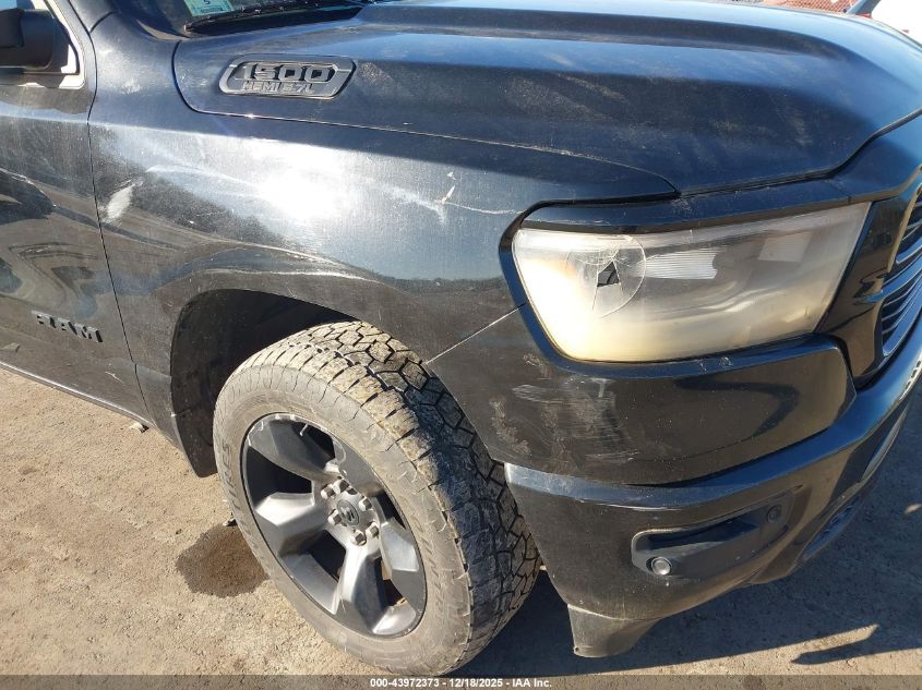 2019 Ram 1500 Big Horn/Lone Star 4X4 5'7 Box VIN: 1C6SRFFTXKN691618 Lot: 43972373