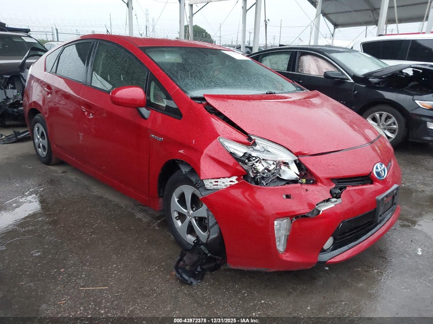 JTDKN3DU2F0435314 2015 Toyota Prius Five auction photo 1