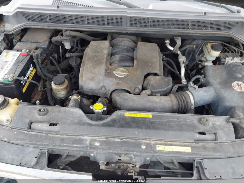 2005 Nissan Armada Le VIN: 5N1AA08A05N735937 Lot: 43972384