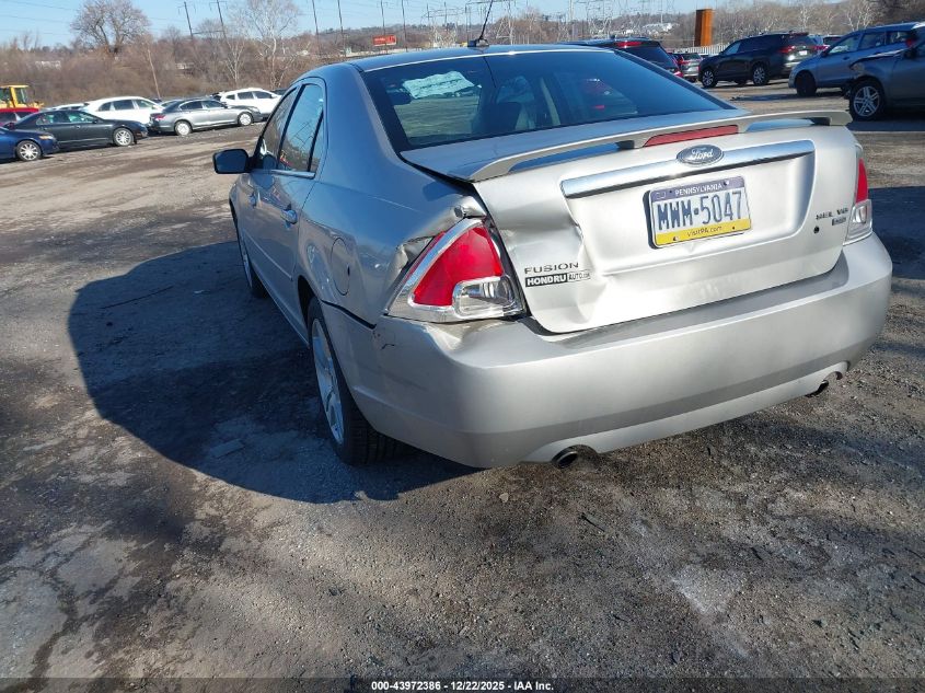 2007 Ford Fusion Sel VIN: 3FAHP021X7R253444 Lot: 43972386