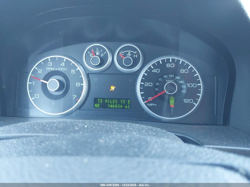 2007 Ford Fusion Sel VIN: 3FAHP021X7R253444 Lot: 43972386