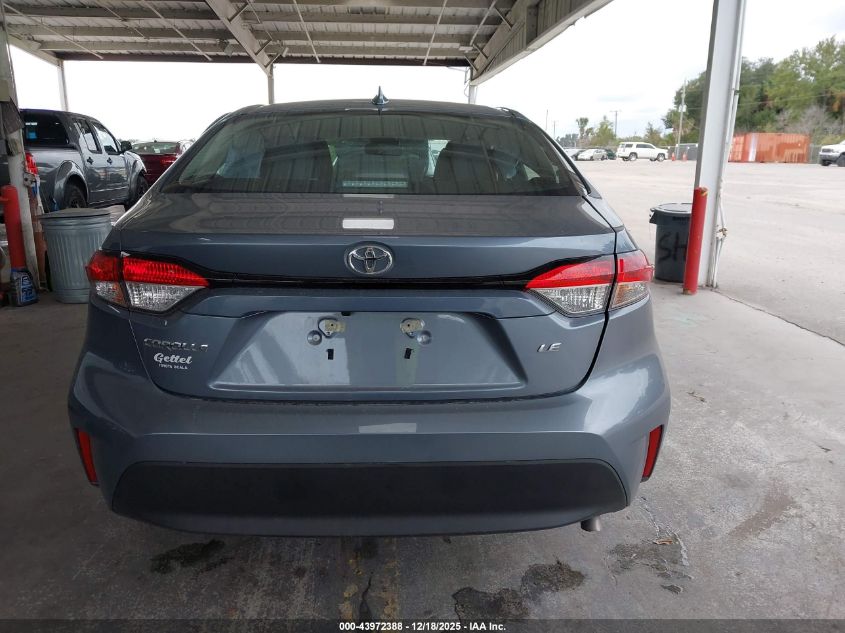 2025 Toyota Corolla Le VIN: 5YFB4MDEXSP265527 Lot: 43972388