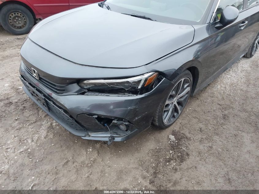 2022 Honda Civic Touring VIN: 2HGFE1F94NH316674 Lot: 43972390