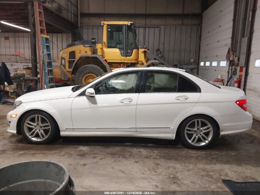 2013 Mercedes-Benz C 250 Sport VIN: WDDGF4HB9DR251262 Lot: 43972391