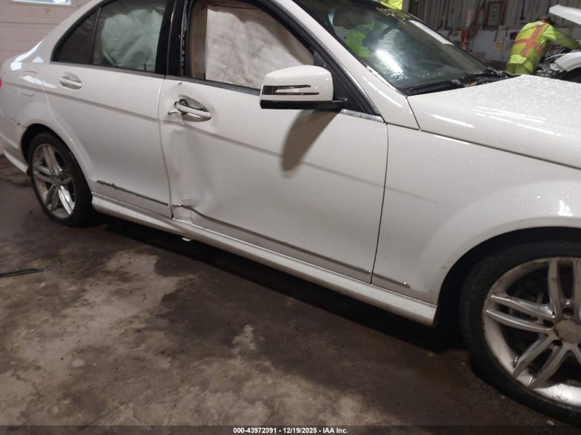 2013 Mercedes-Benz C 250 Sport VIN: WDDGF4HB9DR251262 Lot: 43972391